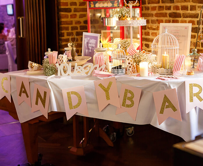 Candybar in der Location