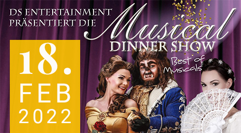 Musical Dinnershow in Rheinberg 