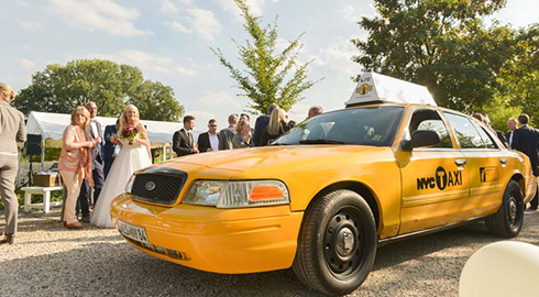 Hochzeitsauto Taxi New York